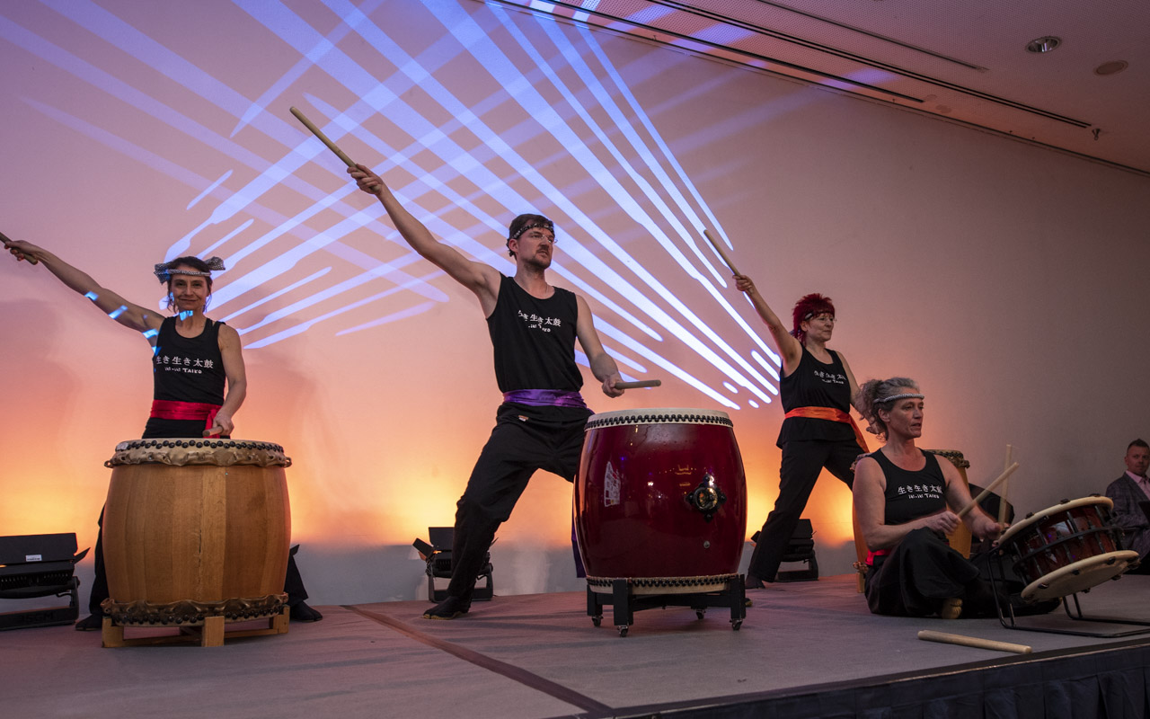 Die Trommler von Iki iki Taiko 1