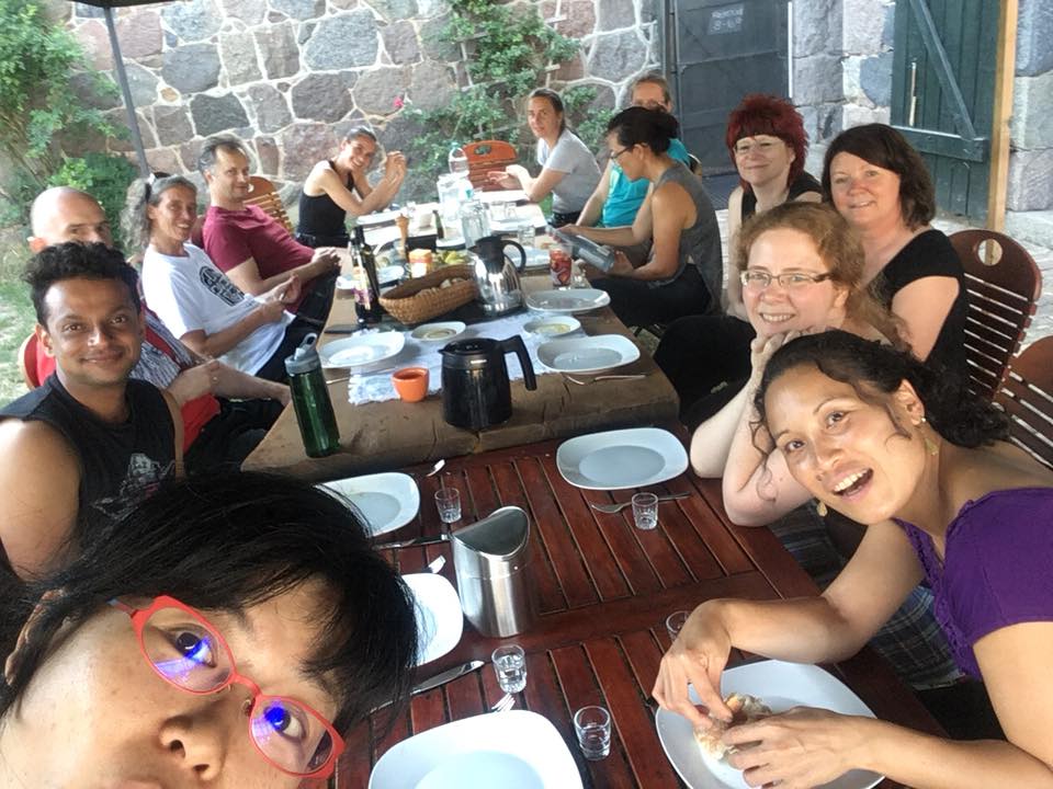 Frühstück nach Morgendrills